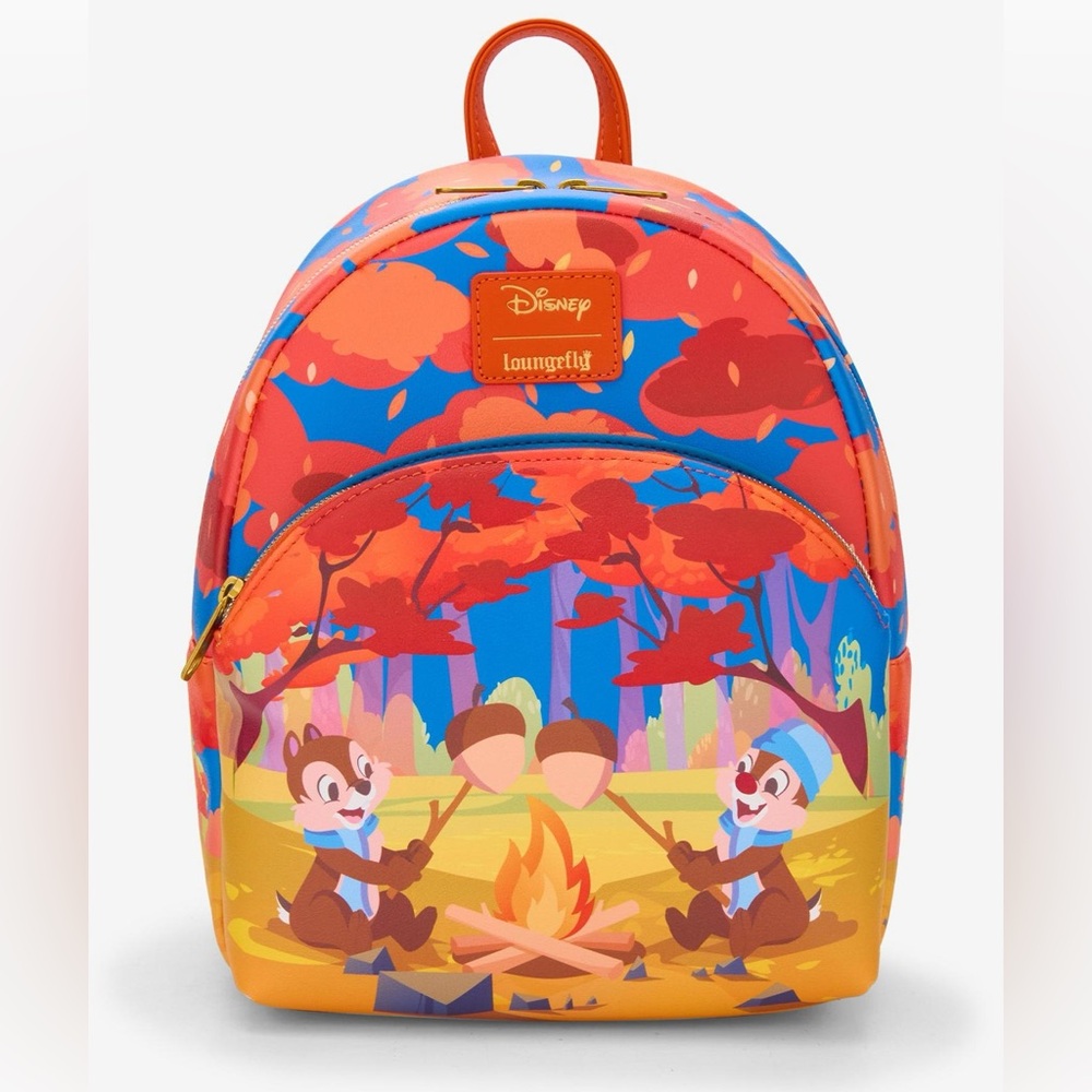 Loungefly Disney Chip 'N' Dale Campfire Mini Backpack